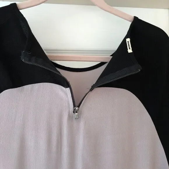 MONROW Colour Block Dress Medium - Picture 7 of 7